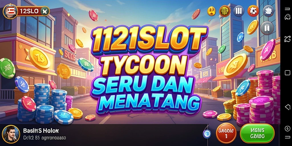 Tampilan gameplay 1121SLOT yang menarik dan menantang.