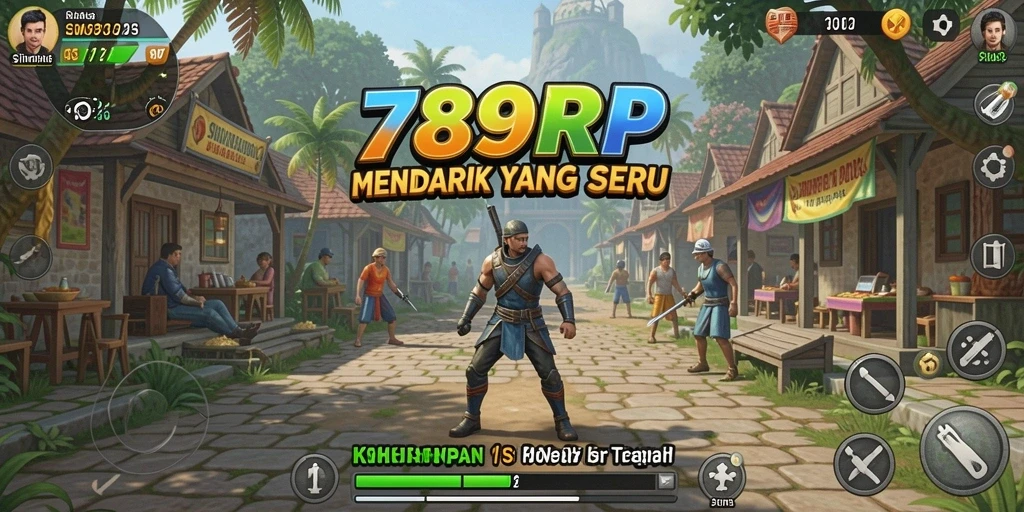 Screenshot permainan <strong>789RP</strong> yang menampilkan aksi interaktif dalam simulasi kehidupan.