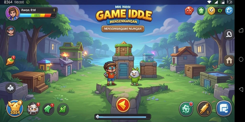 Screenshot gameplay <strong>8364</strong> menunjukkan pengalaman Idle yang seru.