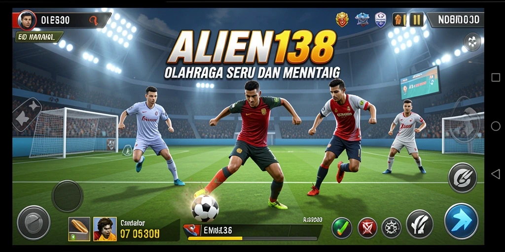 Tampilan gameplay ALIEN138 yang menakjubkan dan dinamis.