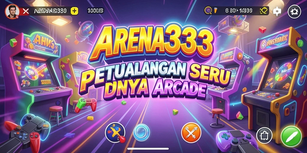 Tangkapan layar dari permainan ARENA333 dengan gameplay yang seru.