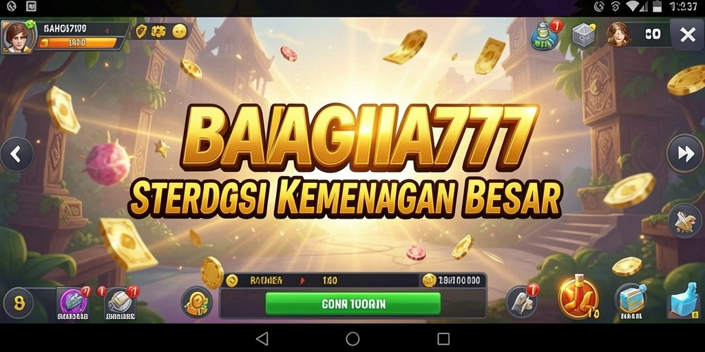 Tampilan gameplay seru di BAHAGIA777 dengan strategi mendebarkan.