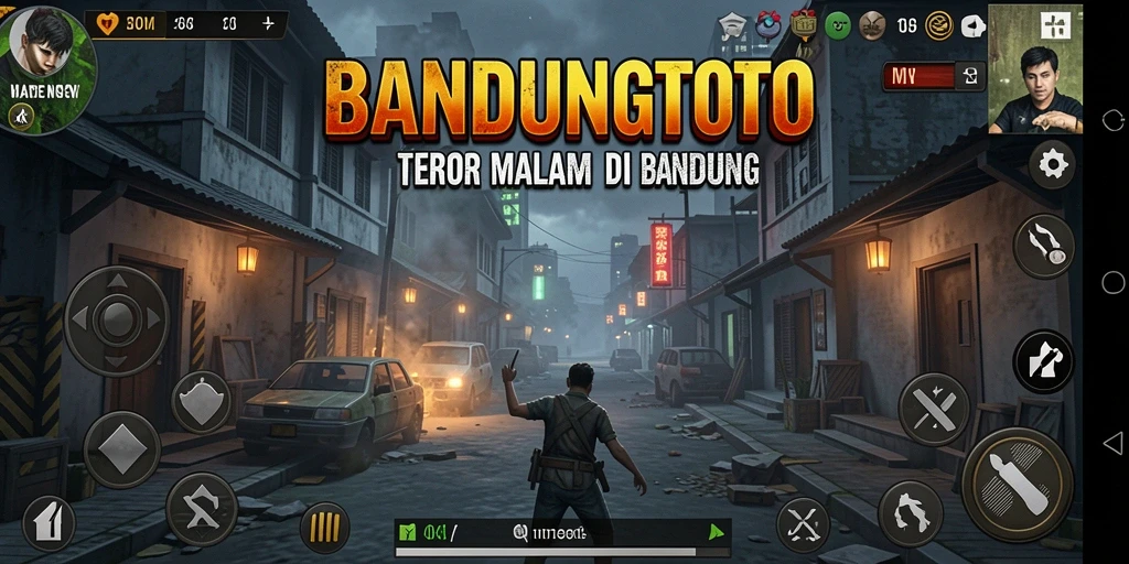 Tampilan gameplay menegangkan dari BANDUNGTOTO dengan suasana gelap.