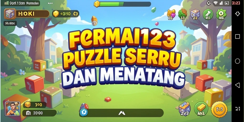 Screenshot gameplay HOKI123 menampilkan tantangan puzzle yang menarik.