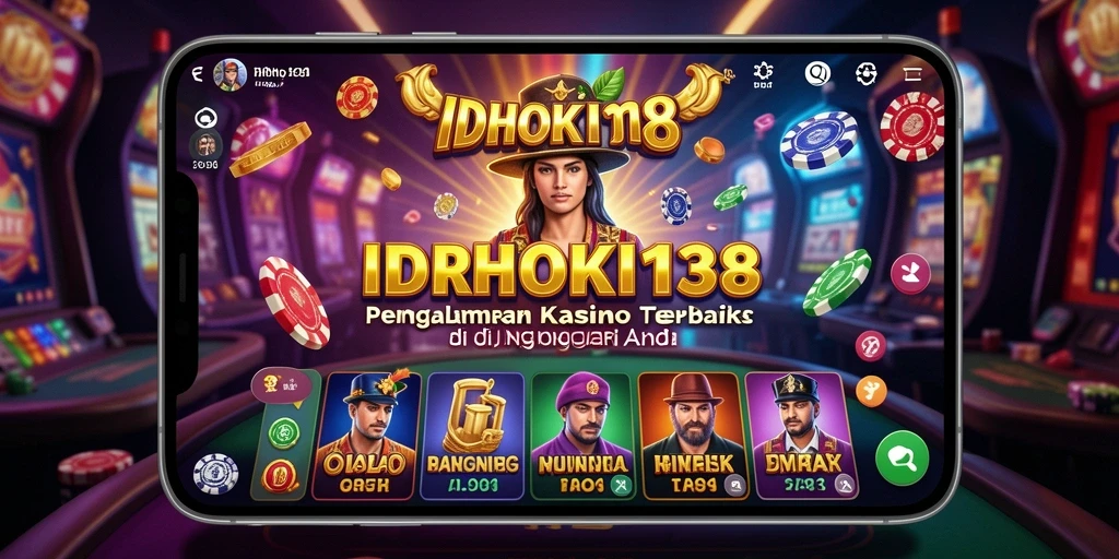 Tampilan permainan Kasino yang menarik dan seru di IDRHOKI138.