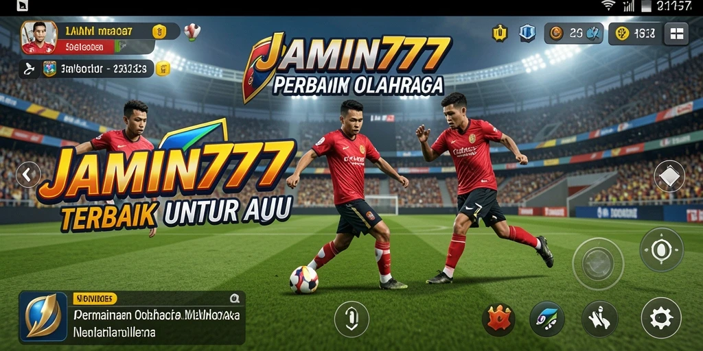 Tangkapan layar gameplay JAMIN777 yang seru dalam pertandingan olahraga.