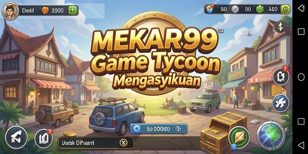 Tampilan menarik dalam gameplay Tycoon MEKAR99 yang penuh strategi.