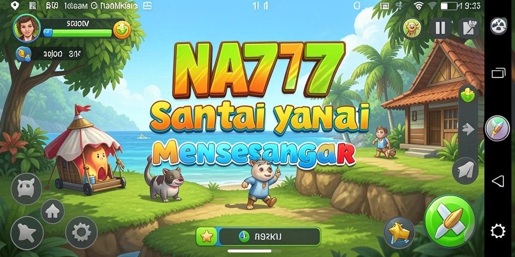 Screenshot gameplay NA777 yang menunjukkan aksi seru dalam permainan santai.