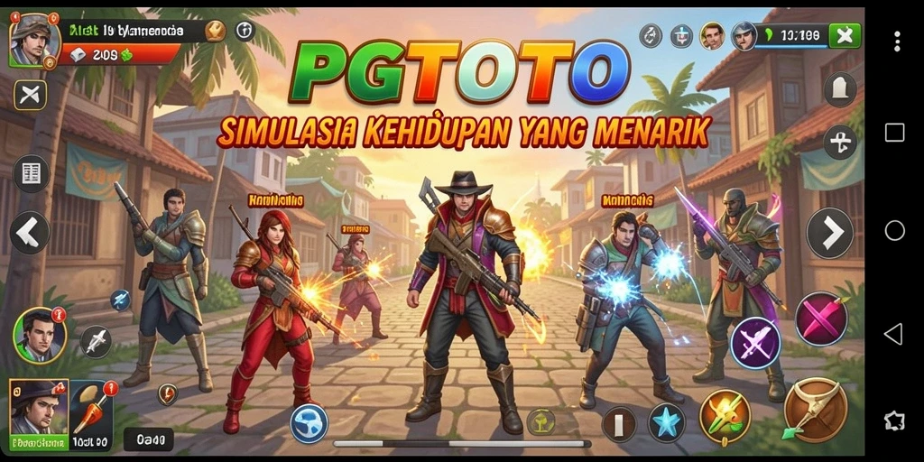 Tampilan menarik dari gameplay PGTOTO dengan fitur simulasi yang realistis.