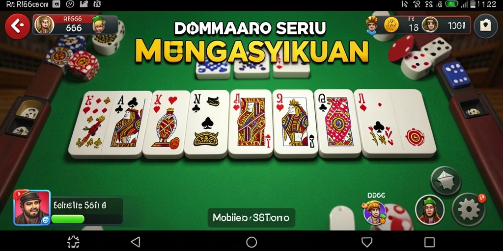 Gameplay seru dan interaktif dari RR666 yang menampilkan Domino.