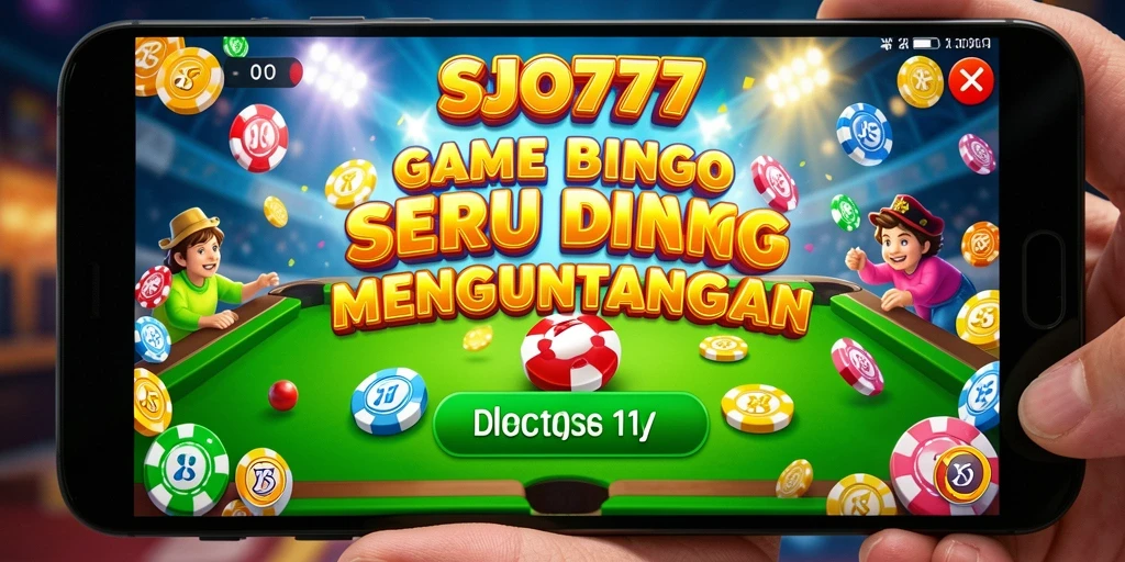 Screenshot gameplay SJO777 menampilkan keseruan bermain Bingo.
