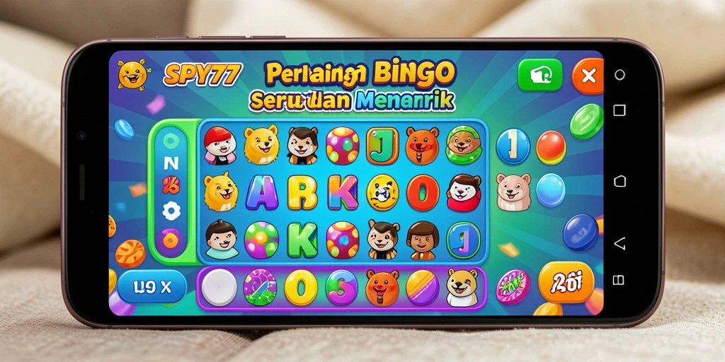 Screenshot SPY77 menampilkan gameplay seru Bingo yang menghibur.