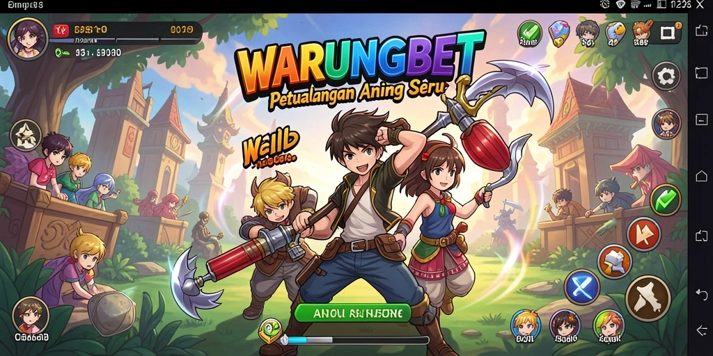 Tangkapan layar dari gameplay seru WARUNGBET di dunia Anime.